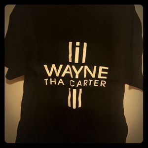 Lil Wayne Tha Carter III promotional black t-shirt